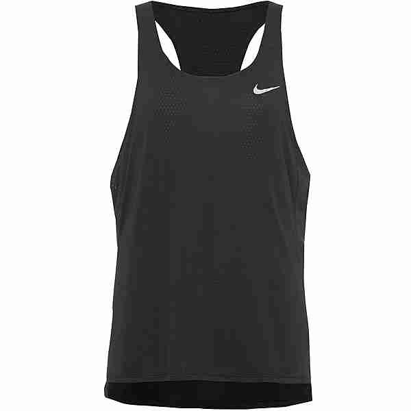 Nike Fast Funktionstank Herren black-reflective silv