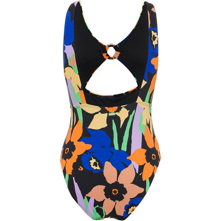 Roxy Roxy Color Jam Badeanzug Damen - anthracite flower jammin - 0 | SportScheck