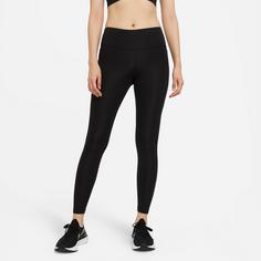 Rückansicht von Nike DF FAST 7/8-Lauftights Damen black-reflective silv