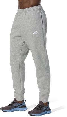 Rückansicht von Nike NSW CLUB Sweathose Herren dk grey heather-matte silver-white