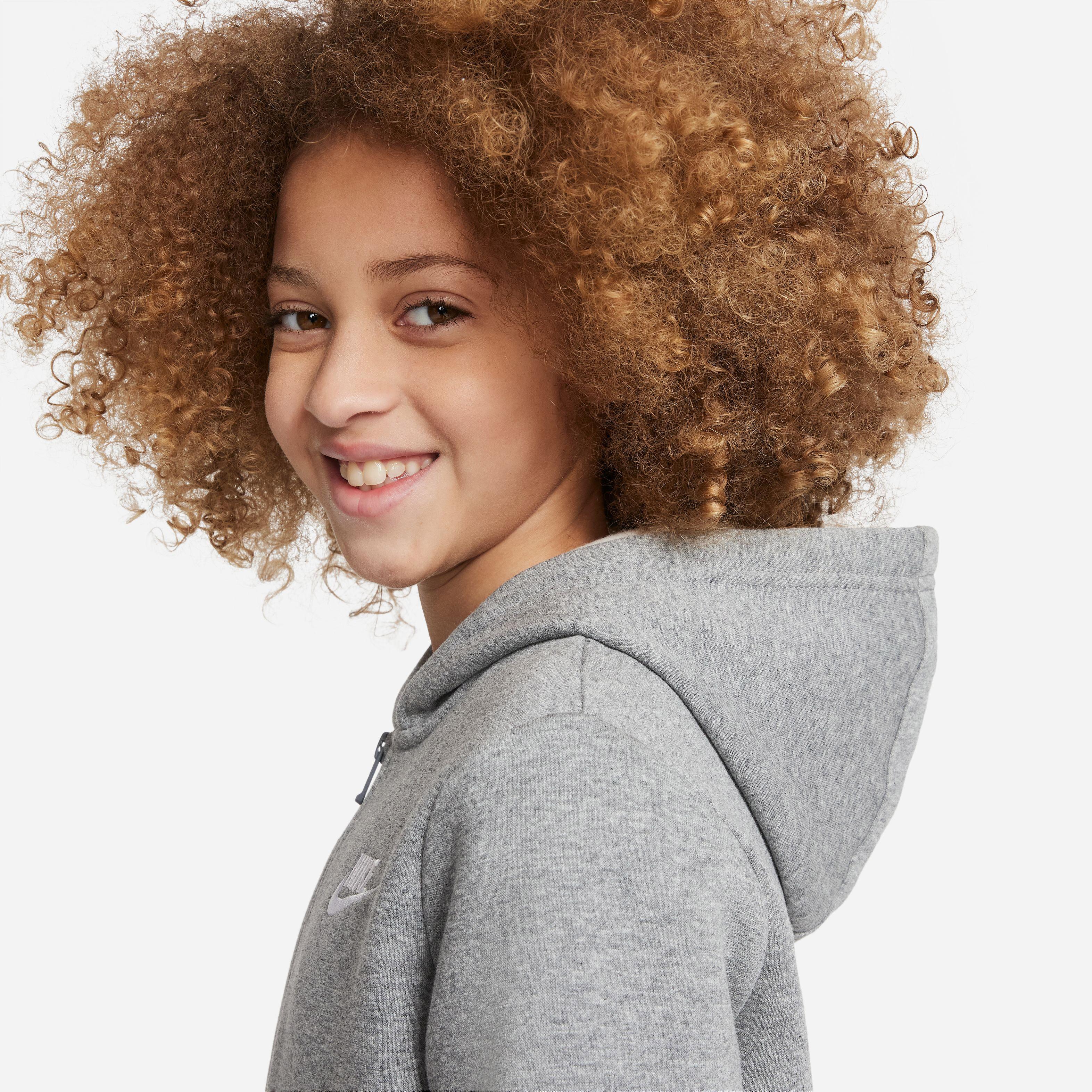 Nike NSW kaufen heather-dark SportScheck Shop im Jungen Online carbon grey-white CORE Trainingsanzug von