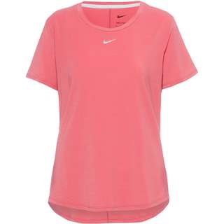 Nike One Luxe Tennisshirt Damen adobe-reflective silv