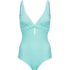 S.OLIVER Badeanzug Damen mint-white