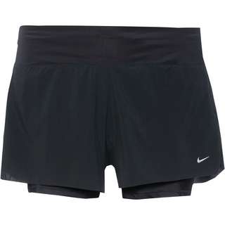 Nike RUN Funktionsshorts Damen black-reflective silv