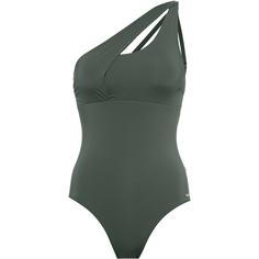 BRUNO BANANI Badeanzug Damen oliv