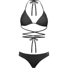 BRUNO BANANI Bikini Set Damen black