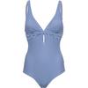 S.OLIVER Badeanzug Damen - light blue-white