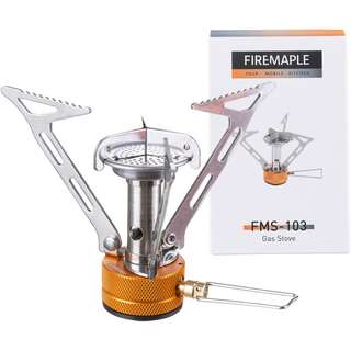 FIREMAPLE FMS-103 Campingkocher silber-orange