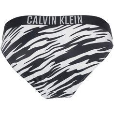 Rückansicht von Calvin Klein INTENSE POWER-S Bikini Hose Damen ip zebra aop