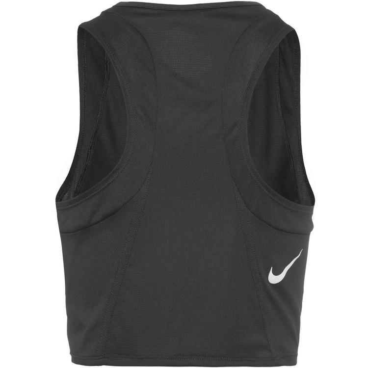 Nike Nike DRI-FIT RACE Croptop Damen - black-reflective silv - 0 | SportScheck
