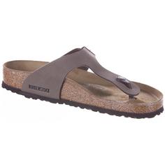 Rückansicht von Birkenstock Gizeh Zehentrenner mocca