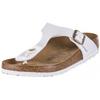 Birkenstock Gizeh Zehentrenner Damen - patent white