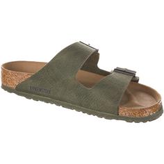 Rückansicht von Birkenstock Arizona Sandalen Herren desert dust thyme