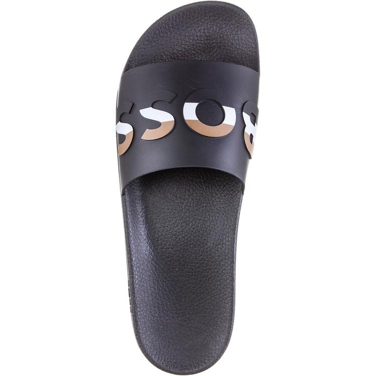 Boss Boss Bay Badelatschen Herren - black - 0 | SportScheck