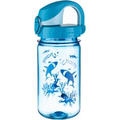 Nalgene OTF KIDS SUSTAIN 0,35 L Trinkflasche Kinder blau chomp