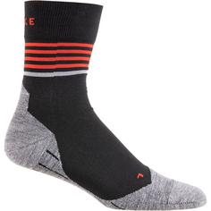 Rückansicht von Falke RU4 Endurance Laufsocken Herren black