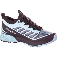 Rückansicht von Scarpa Ribelle Run Trailrunning Schuhe Damen aqua sky-black