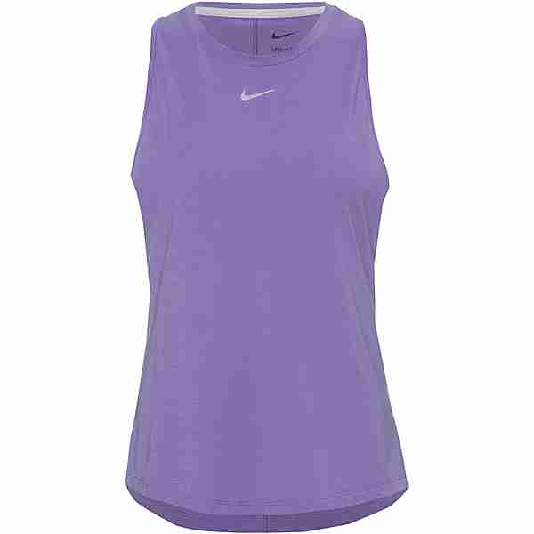 Nike One Luxe Funktionstank Damen space purple-reflective silv