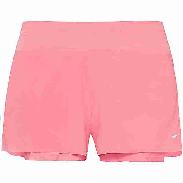Nike RUN Funktionsshorts Damen coral chalk-reflective silv