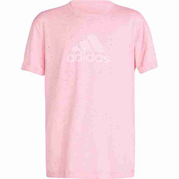 adidas T-Shirt Kinder bliss pink mel.-white