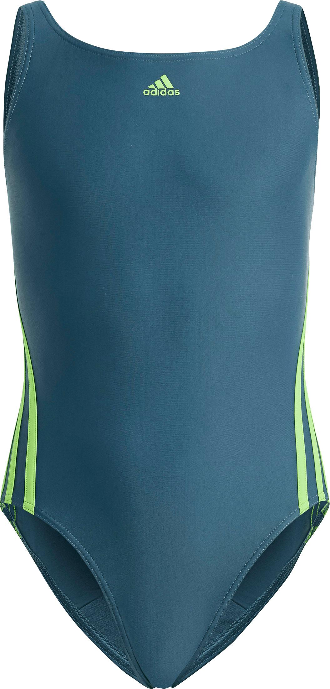 Adidas Badeanzug Mädchen arctic night-lucid lime im Online Shop von  SportScheck kaufen