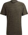 adidas TRAIN ESSENTIALS Funktionsshirt Herren - olive strata-black-black