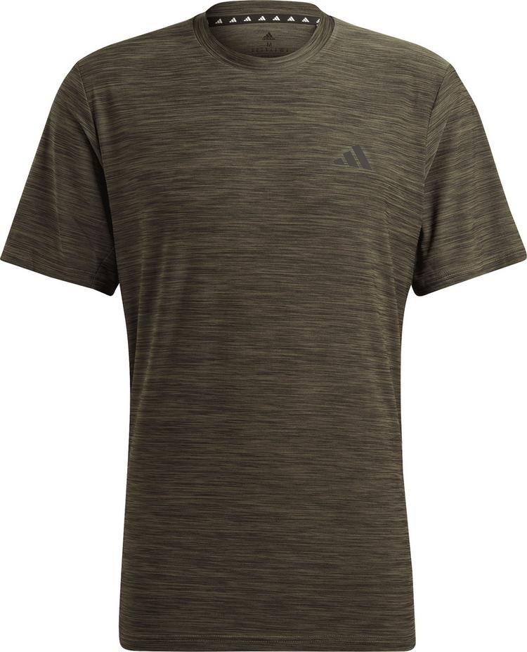 adidas adidas TRAIN ESSENTIALS Funktionsshirt Herren - olive strata-black-black - 0 | SportScheck