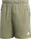 adidas Train Icons 3-Streifen Funktionsshorts Herren - silver pebble-pulse lime-white
