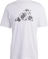 adidas TRAIN ESSENTIALS SEASONAL Funktionsshirt Herren - white-grey five
