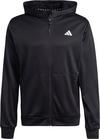 adidas TRAIN ESSENTIALS SEASONAL Trainingsjacke Herren - black-white