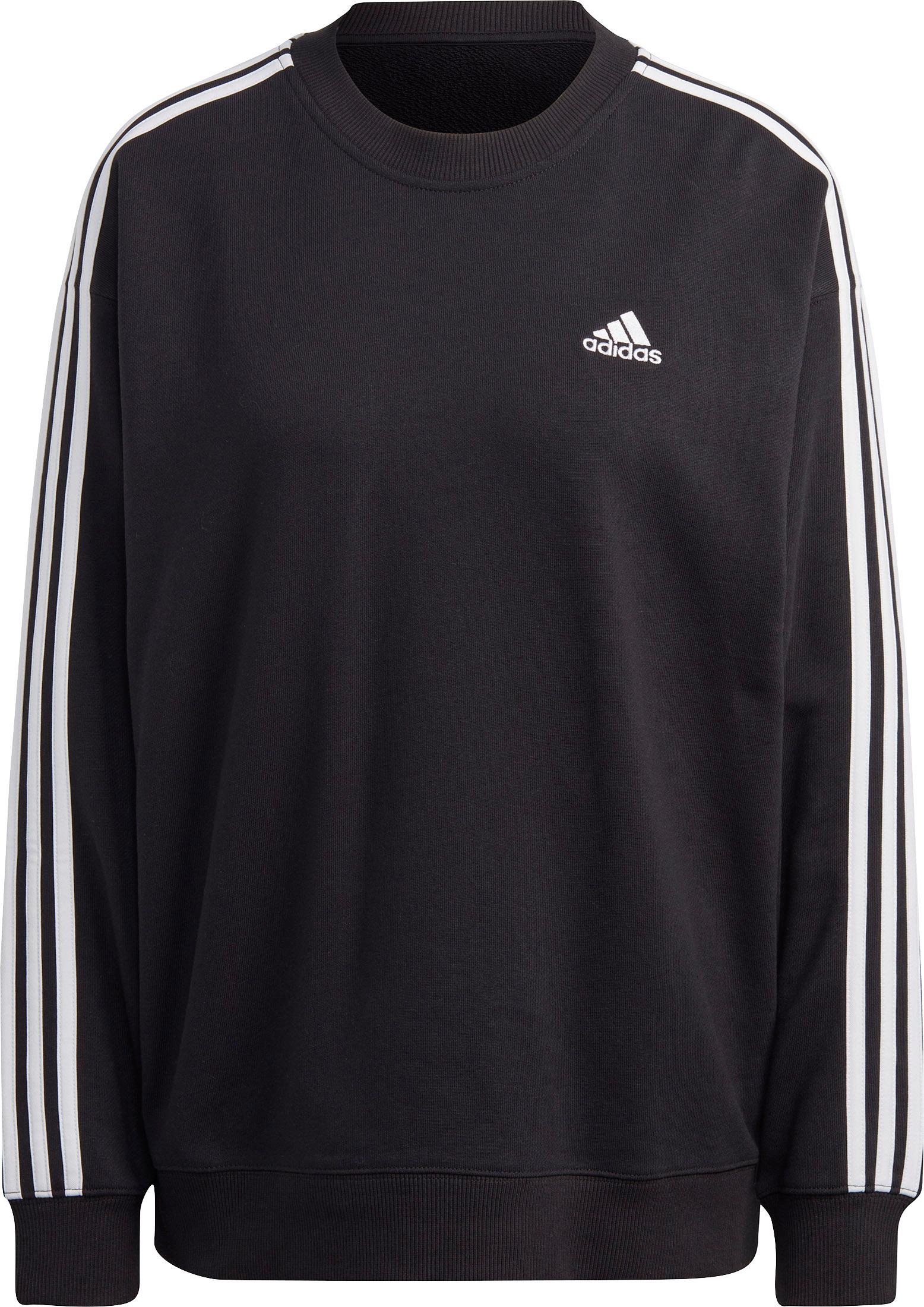 Adidas 3Streifen Sweatshirt Damen black white im Online Shop von SportScheck kaufen