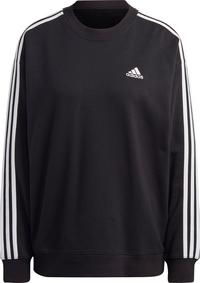adidas 3Streifen Sweatshirt Damen - black-white