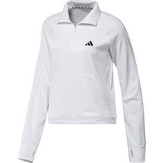 adidas Funktionssweatshirt Damen white-black