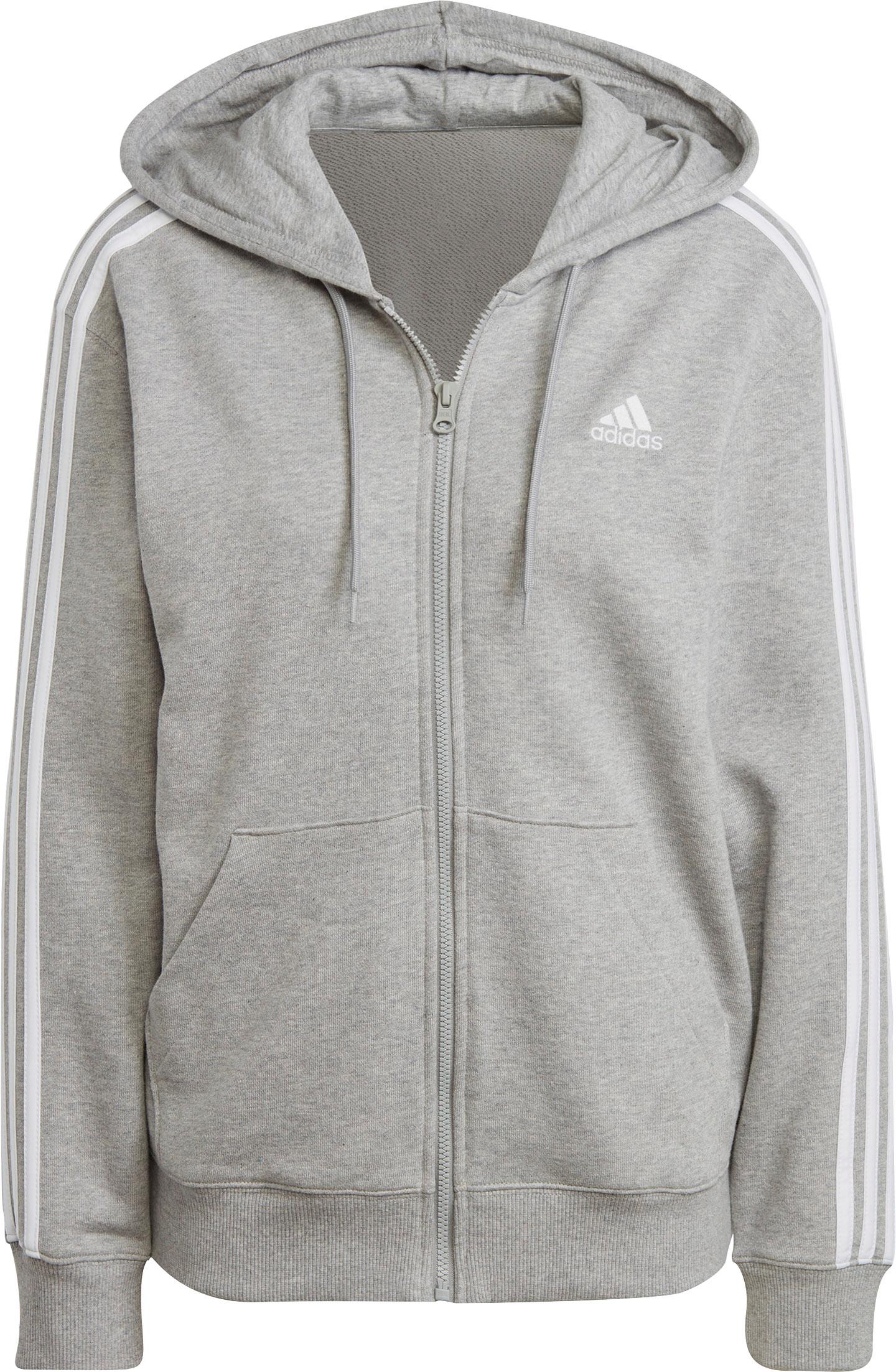 adidas ESSENTIALS 3-STREIFEN FRENCH TERRY Sweatjacke Damen