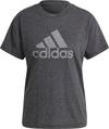 adidas WINRS 3.0 T-Shirt Damen - black melange-grey three