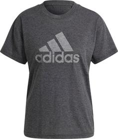 adidas WINRS 3.0 T-Shirt Damen black melange-grey three