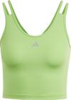 adidas HIIT Croptop Damen - semi lucid lime
