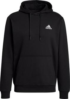 adidas Essentials Feelcozy Hoodie Herren black-white