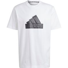 adidas Future Icons Badge of Sports T-Shirt Herren white-black