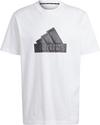 adidas Future Icons Badge of Sports T-Shirt Herren - white-black