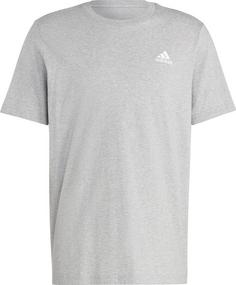 adidas Essentials T-Shirt Herren medium grey heather