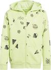adidas Sweatjacke Jungen - pulse lime-black-white
