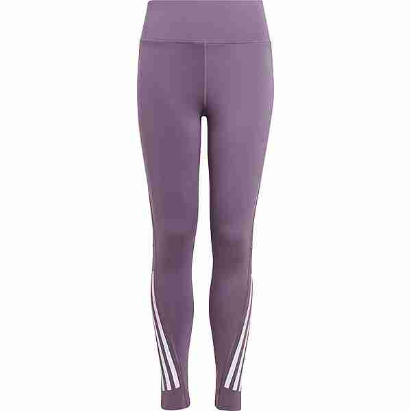 adidas 3 STRIPES Tights Kinder shadow violet-bliss lilac-white