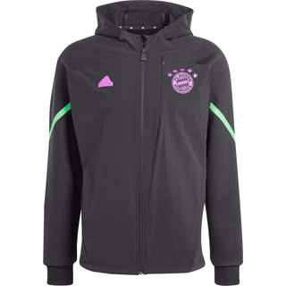 adidas FC Bayern München Funktionsjacke Herren black-shock purple