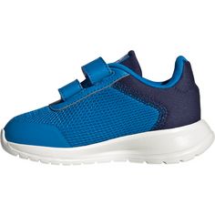 Rückansicht von adidas Tensaur Run 2.0 Sneaker Kinder blue rush-core white-dark blue