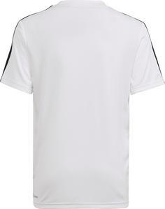 Rückansicht von adidas 3 STRIPES Funktionsshirt Kinder white-black