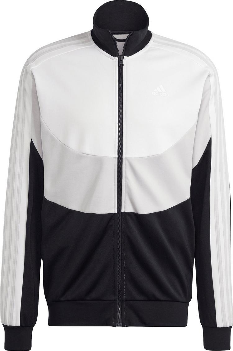 adidas adidas COLORBLOCK Trainingsanzug Herren - black-grey one-white - 0 | SportScheck