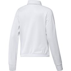 Rückansicht von adidas Funktionssweatshirt Damen white-black
