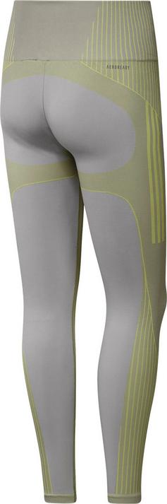 Rückansicht von adidas SEAMLESS BRANDED 7/8-Tights Damen ch solid grey