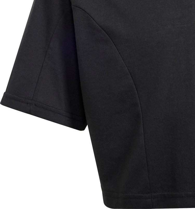 adidas adidas Croptop M&auml;dchen - black-lucid lemon - 0 | SportScheck